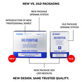 Wabbo Acupuncture Needles Silverstar NN-Type (1 Needles/Tube, 200 PCS/Box)