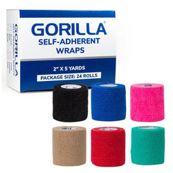 Self-Adherent Sensi Wraps (Price Per Box) - GORILLA PLUS Medical Products Wabbo Company