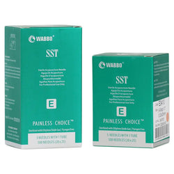 Wabbo Acupuncture Needles SST E-Type (5 Needles/Tube, 500 PCS/Box) Acupuncture Supply Wholesale