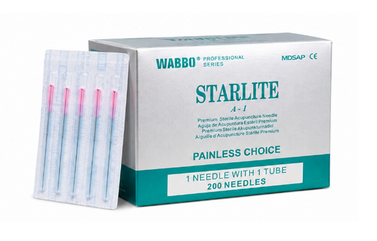 StarLite A Type - Professional Series (1 Needles/Tube, 200 PCS/Box)