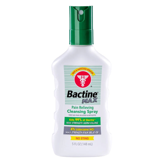 Bactine MAX Pain Relieving Cleansing Spray (5oz) 缓解疼痛清洁喷剂