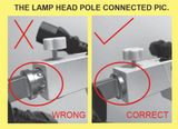 WABBO 6.75" Large Head TDP Lamp - Digital 电子控制大头神灯 FREE SHIPPING