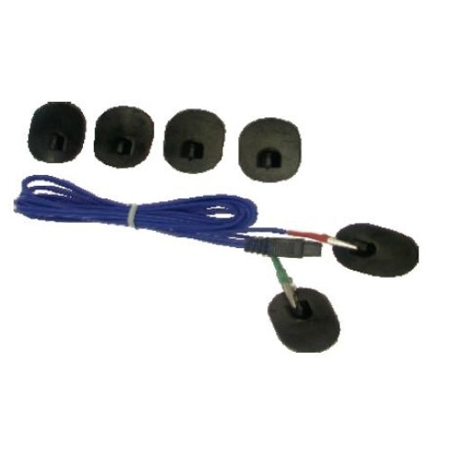 Rubber TENS Electrodes , 4's/set-Wabbo Company