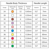 Wabbo Acupuncture Needles SST AA-Type(1 Needles/Tube, 200 PCS/Box)