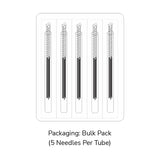 Wabbo Acupuncture Needles Silverstar S-Type (5 Needles/Tube, 500 PCS/Box)